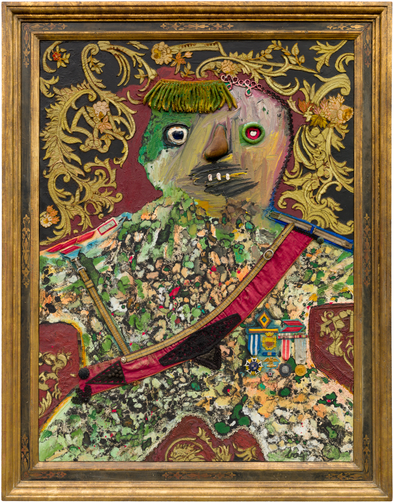 Mca Collection Enrico Baj Le General Mechant Et Decore Angry