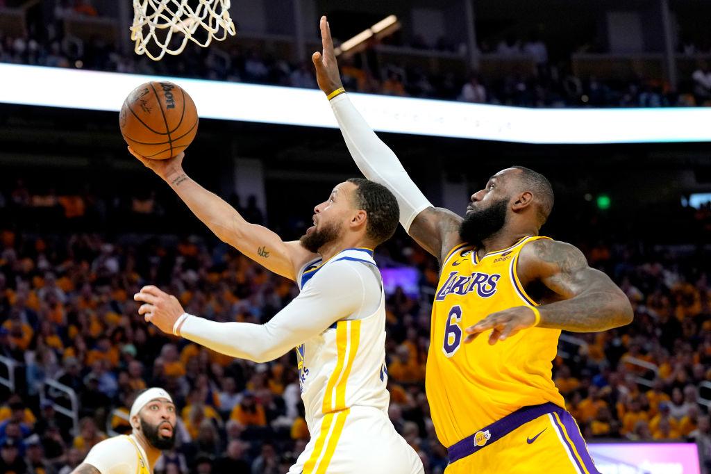 Nba Playoffs Golden State Warriors Take Game Beat Lakers To