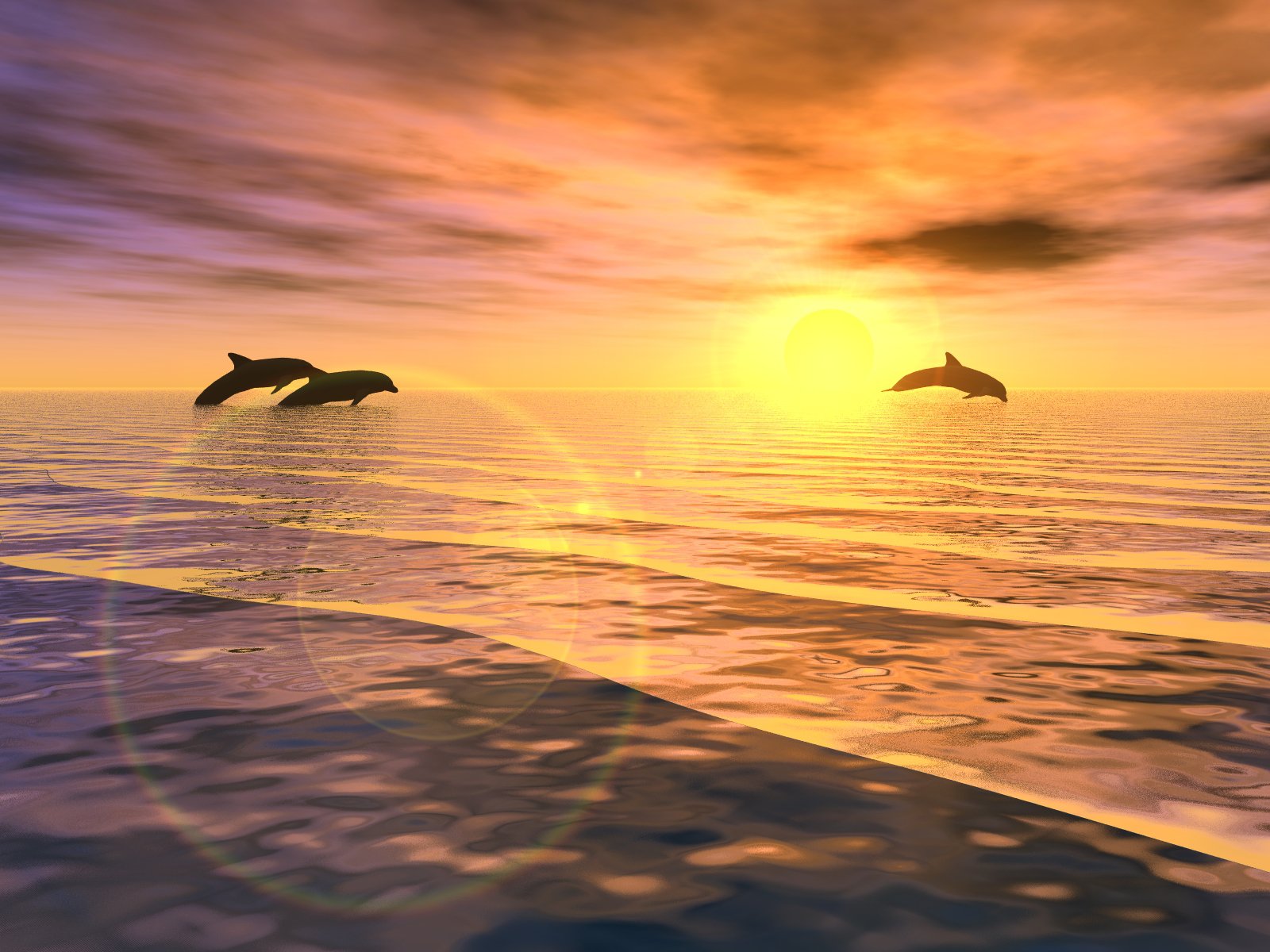 Dolphins By Lequeb