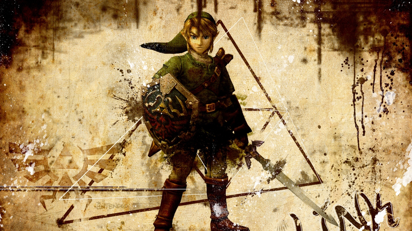 Zelda Character Arm Sword Look Wallpaper Background Laptop