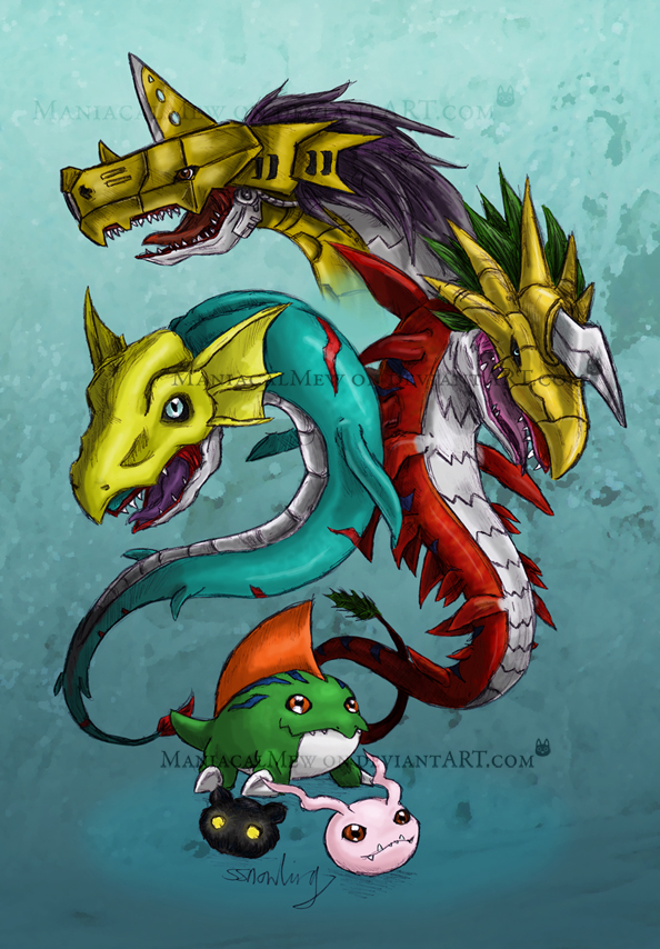 Betamon S Family By Maniacalmew