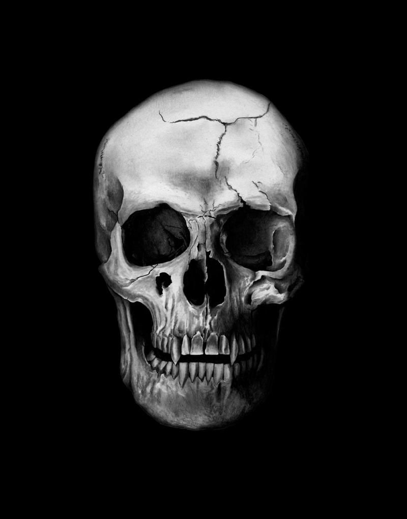 Vampire Skull By Gh0stman75
