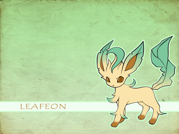 Cute Leafeon Wallpaper By kittygurl521