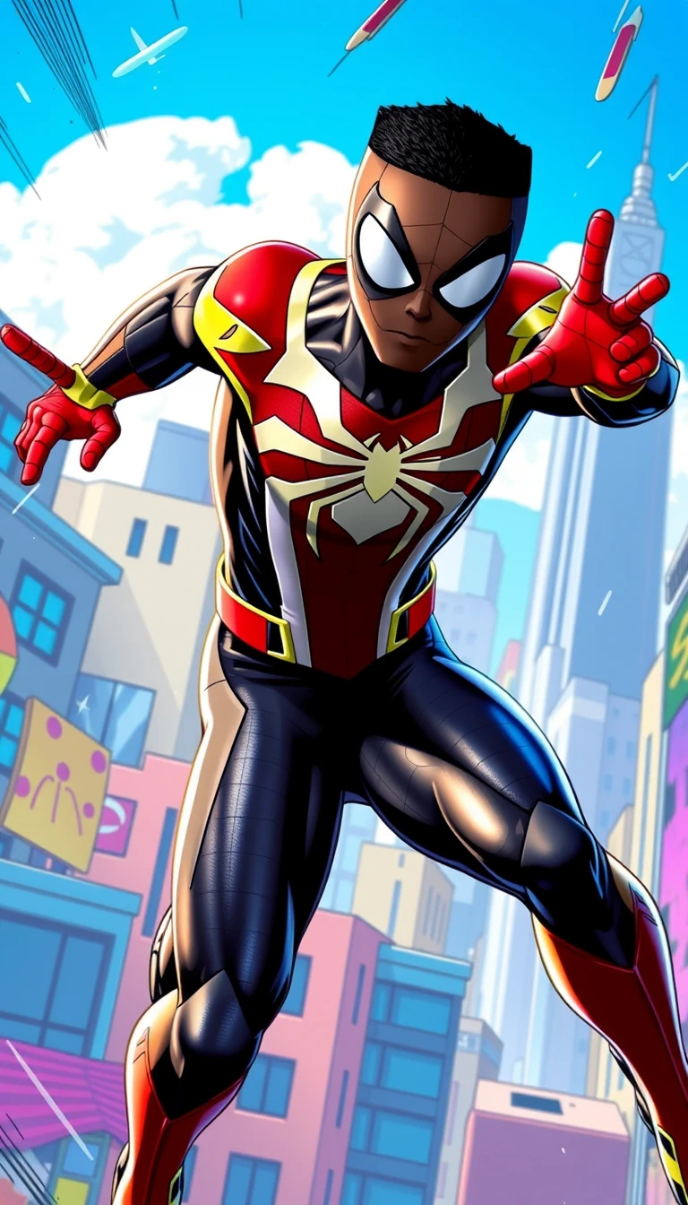 Miles Morales Spider Verse Wallpaper
