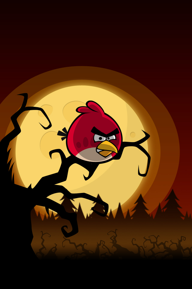 Red Angry Birds Wallpaper For Mobile Bird