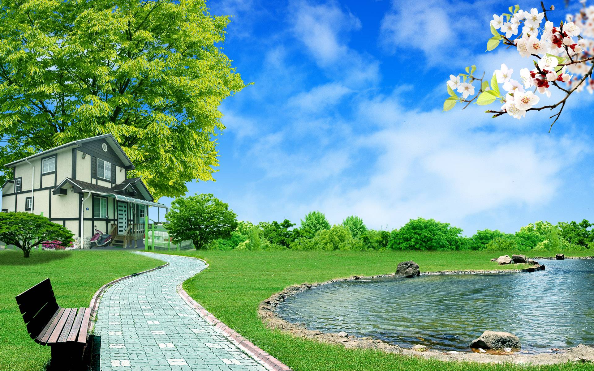 Nature Photoshop Wallpaper HD