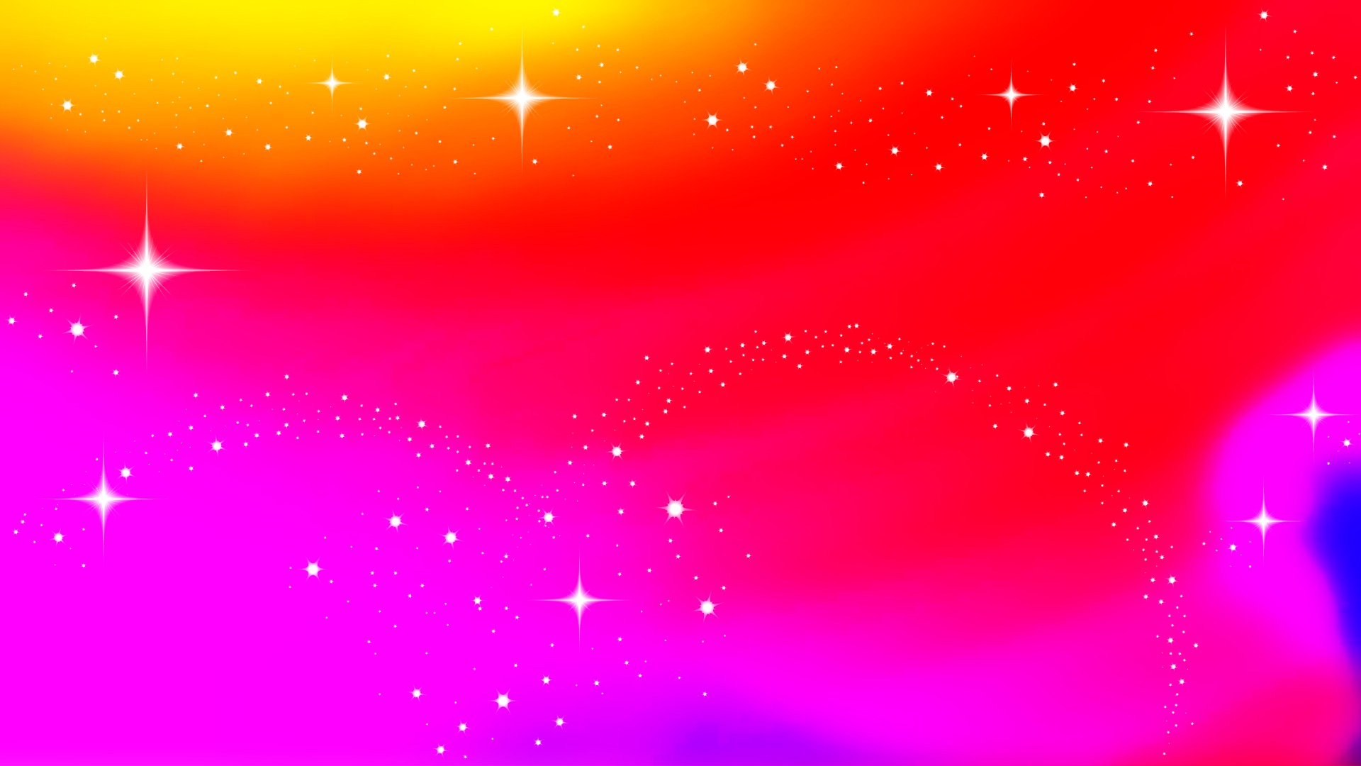 Sparkle Stars Rainbow Wallpaper Smile19