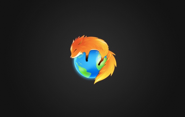 Wallpaper Furfox Firefox Sleep Minimalism