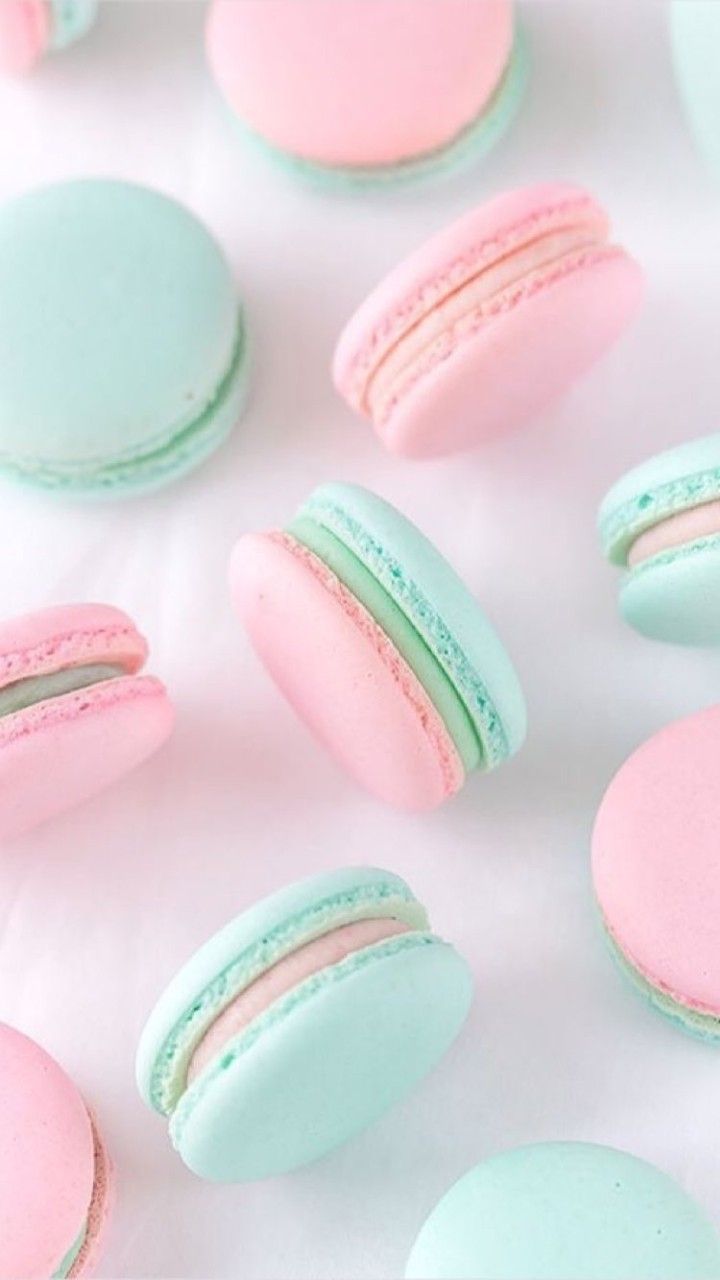 These Are So Cute Macaroon Wallpaper Pink iPhone