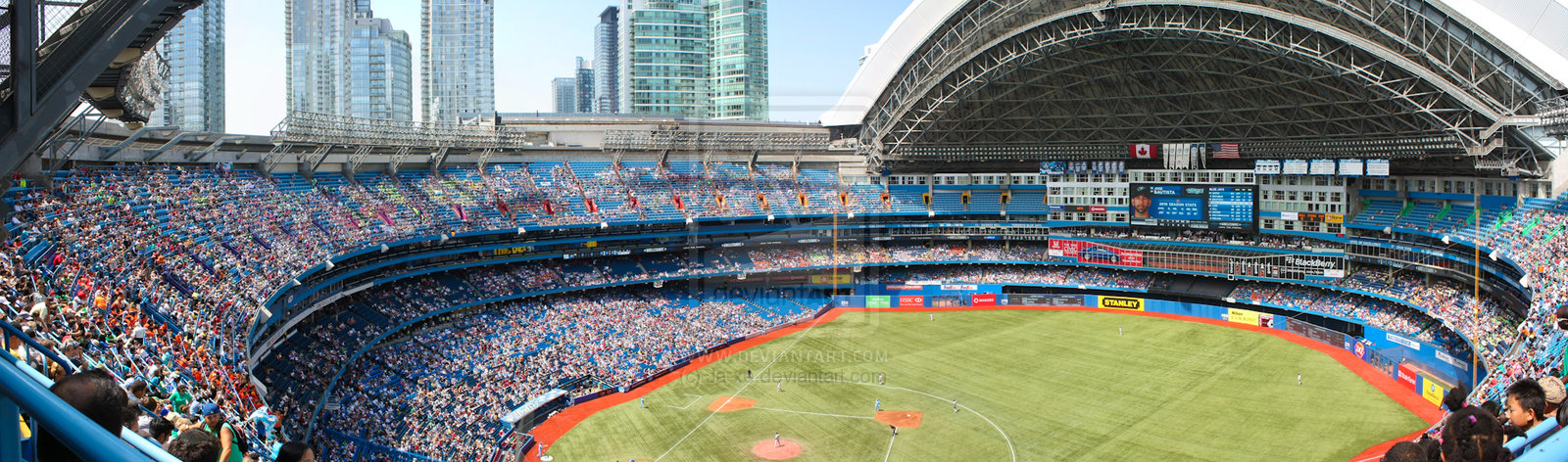 Rogers Center Stadium Toronto By Ja Xe