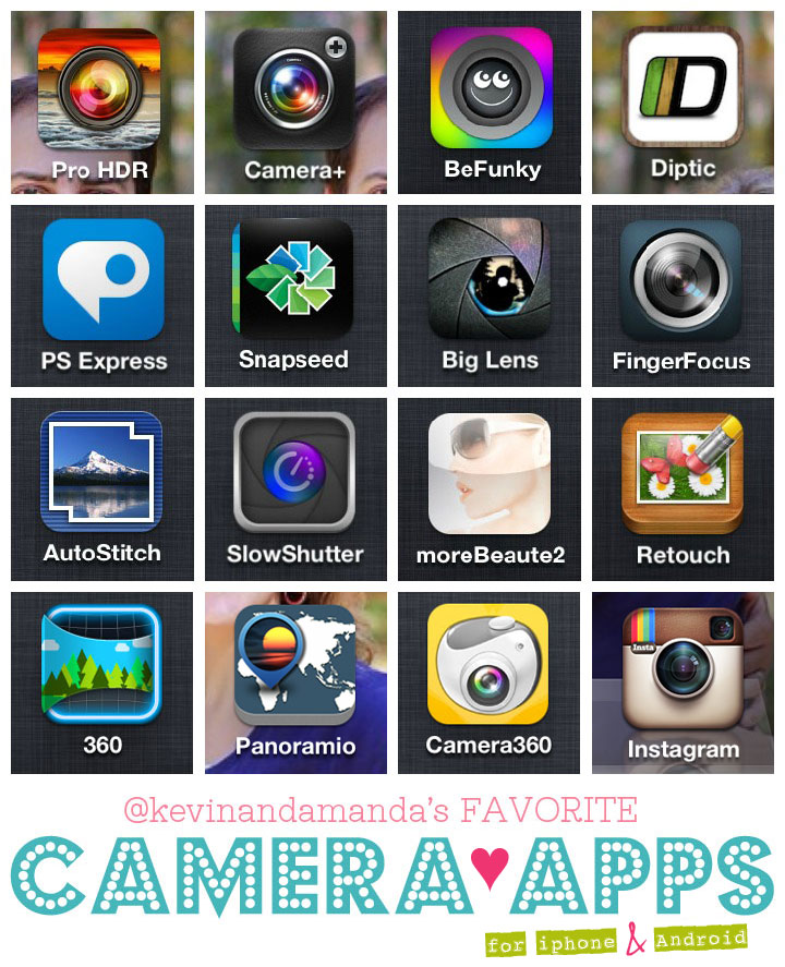 My Favorite Camera Apps For iPhone And Android Kevin Amanda Food