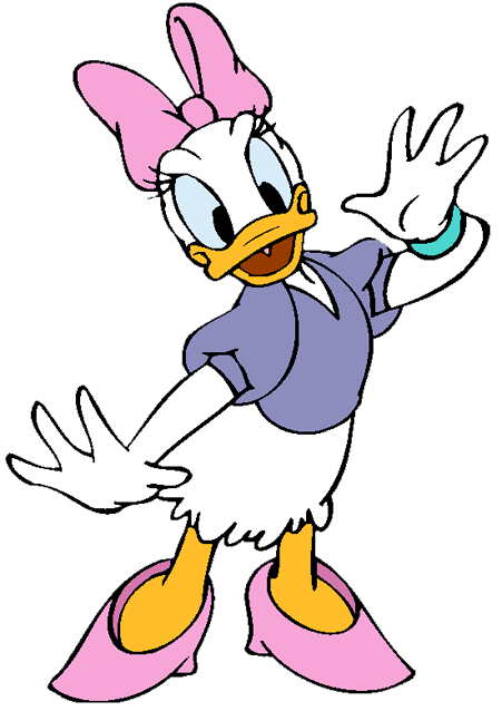 Disney Animal Daisy Duck Wallpaper