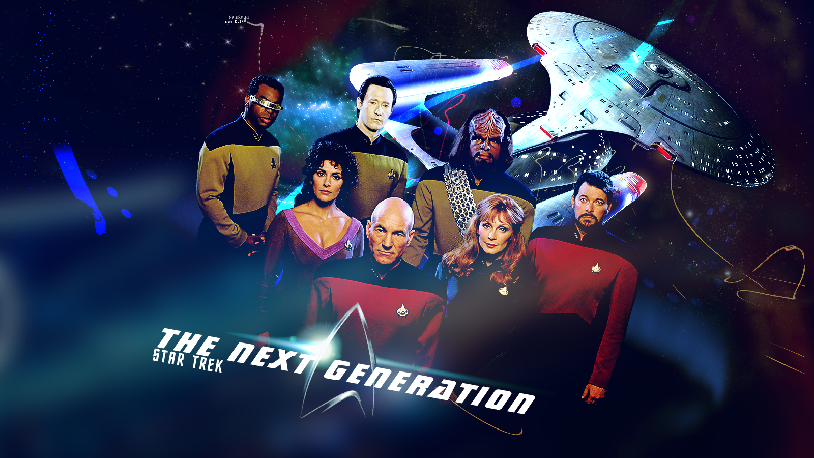 Star Trek The Next Generation Wallpaper By Selesnya