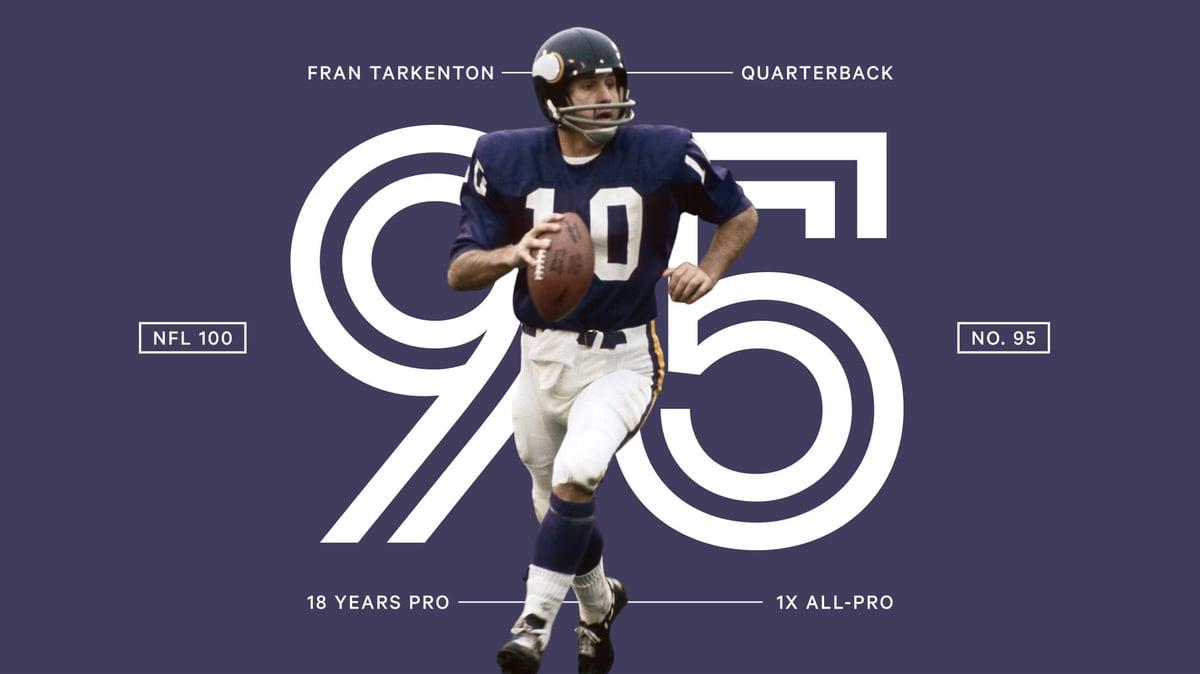 Nfl At No Fran Tarkenton Proved Qbs Could Run Long
