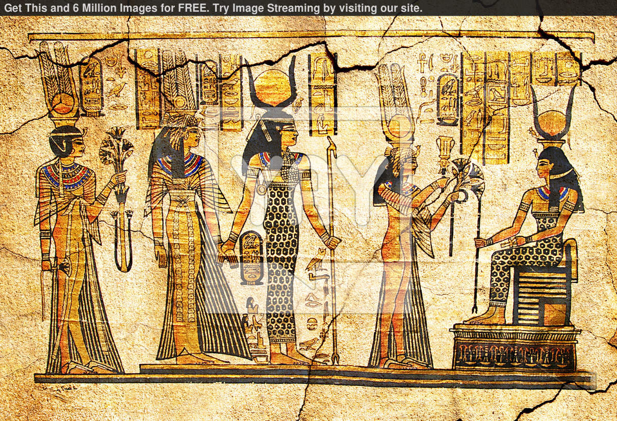 Egyptian Wallpaper Paper Sarcophagus British Koopman Museum Picture