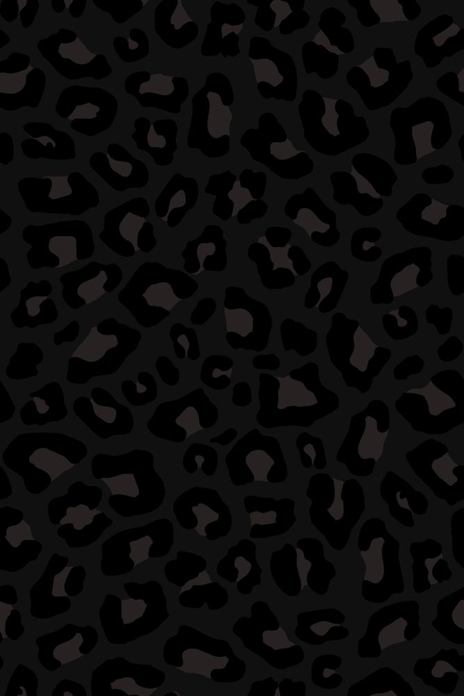Leopard Print Black Panther Throw Pillow By Silverpegasus