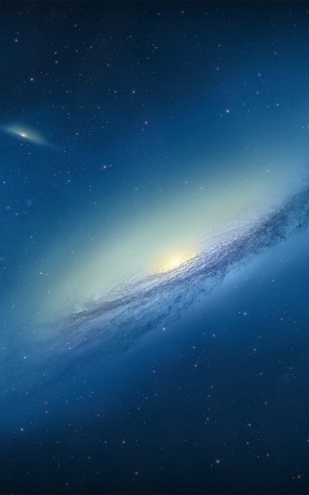 Free Download Blue Galaxy Space Stars Android Wallpaper Download