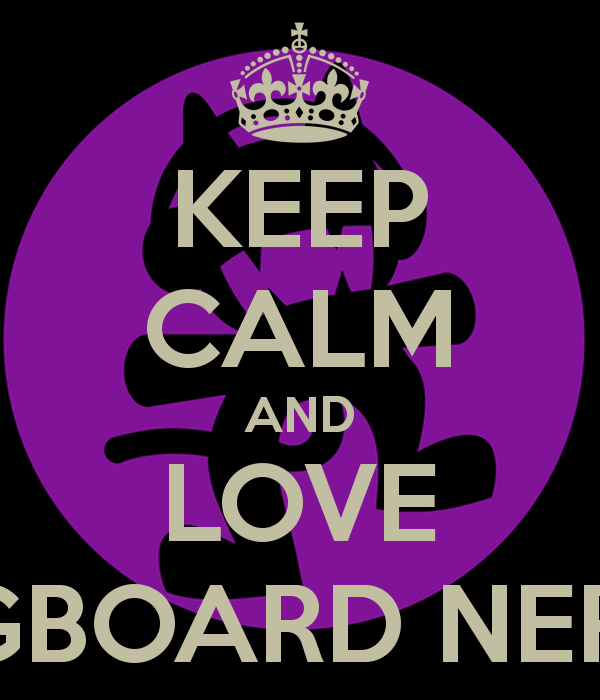 Keep Calm And Love Pegboard Nerds Png