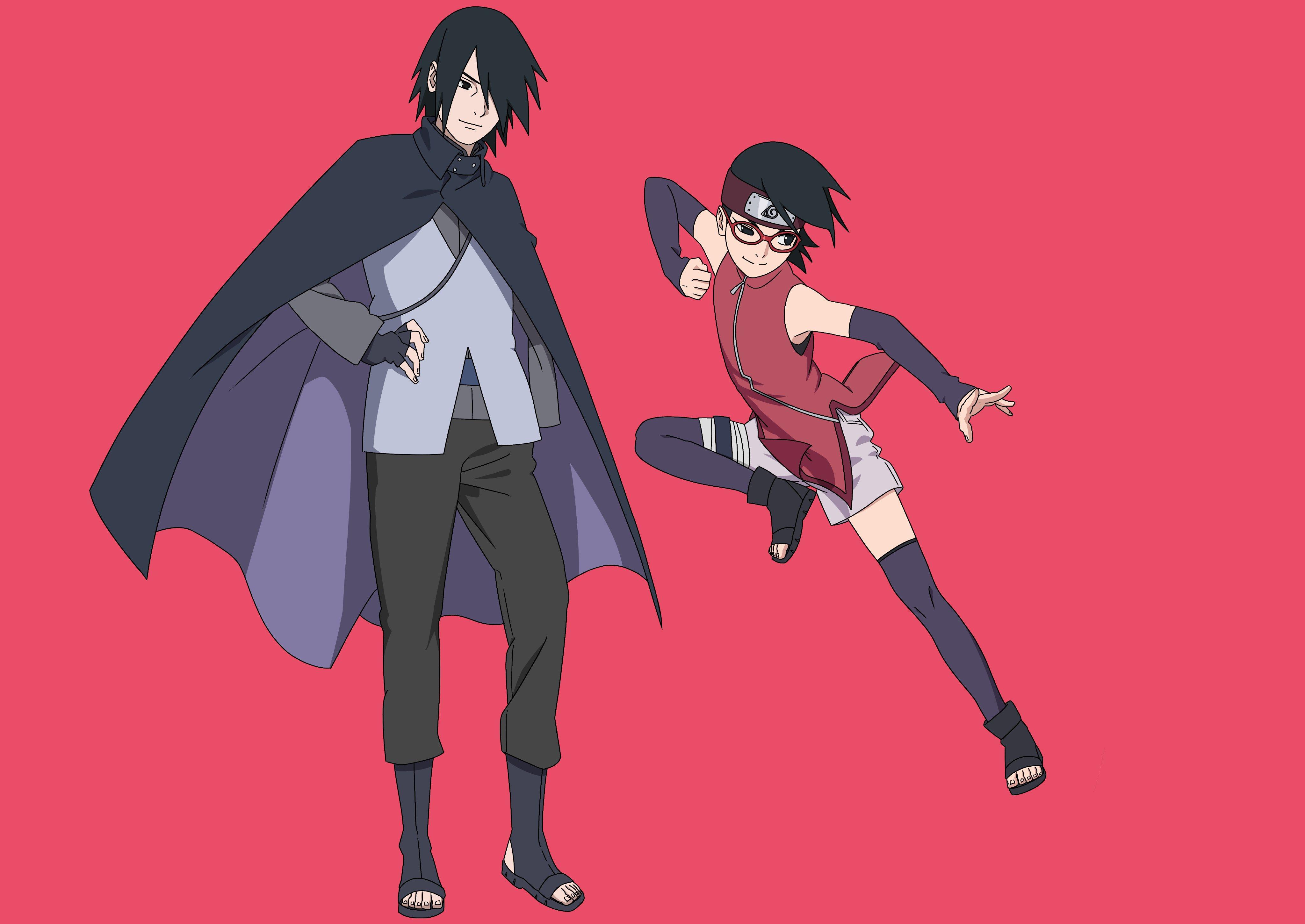 Ndc On Naruto Boruto Sasuke Sarada Uzumaki Uchiha