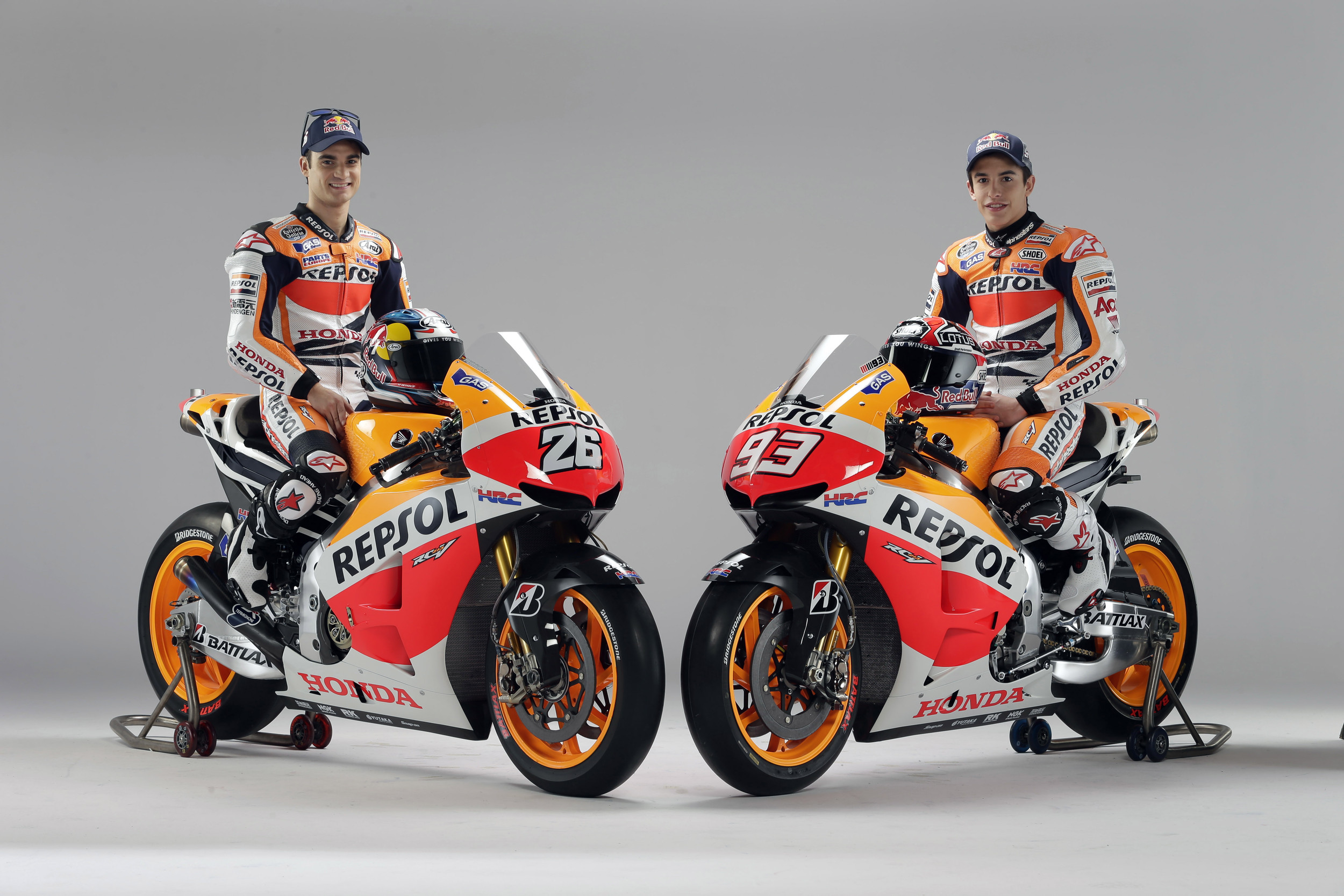 Repsol Honda MotoGP Riders HD Wallpaper
