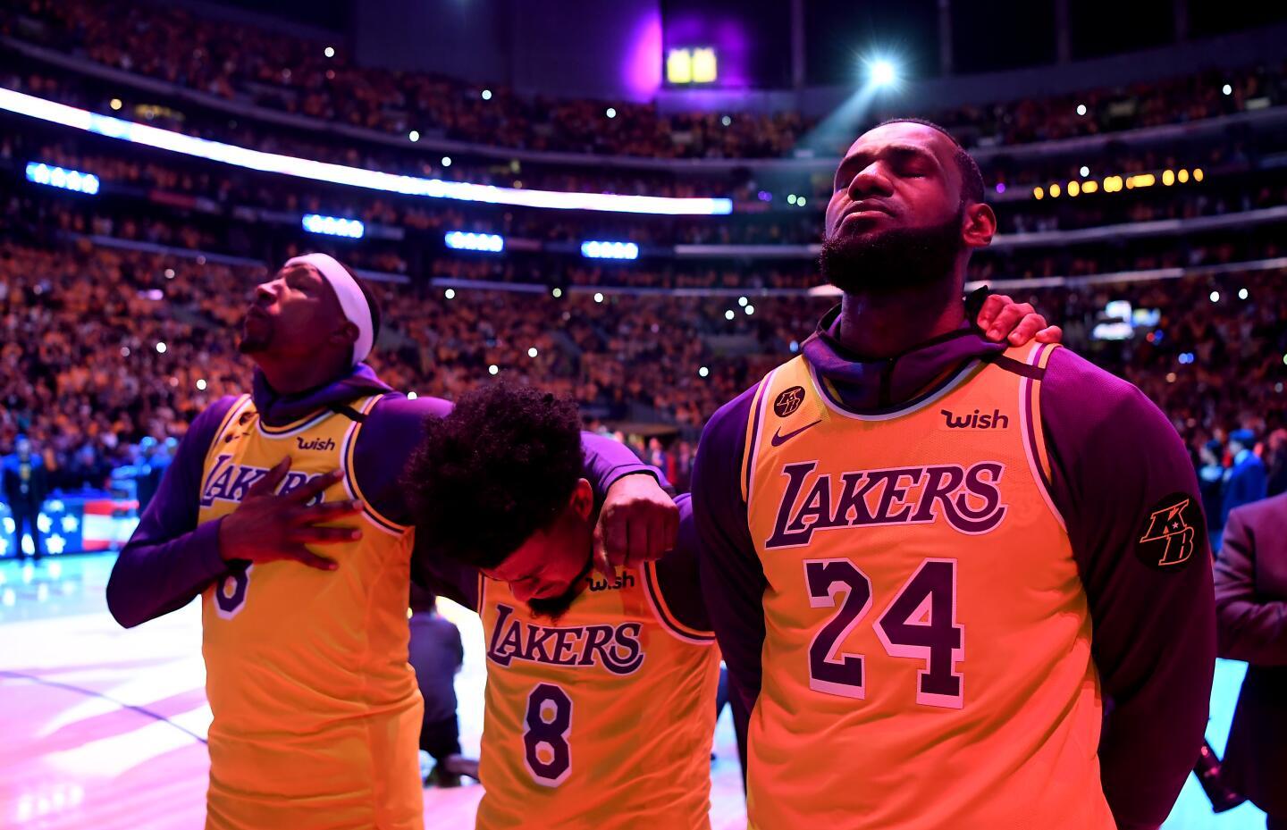 Photos Lakers Honor The Life Of Nba Legend Kobe Bryant Los