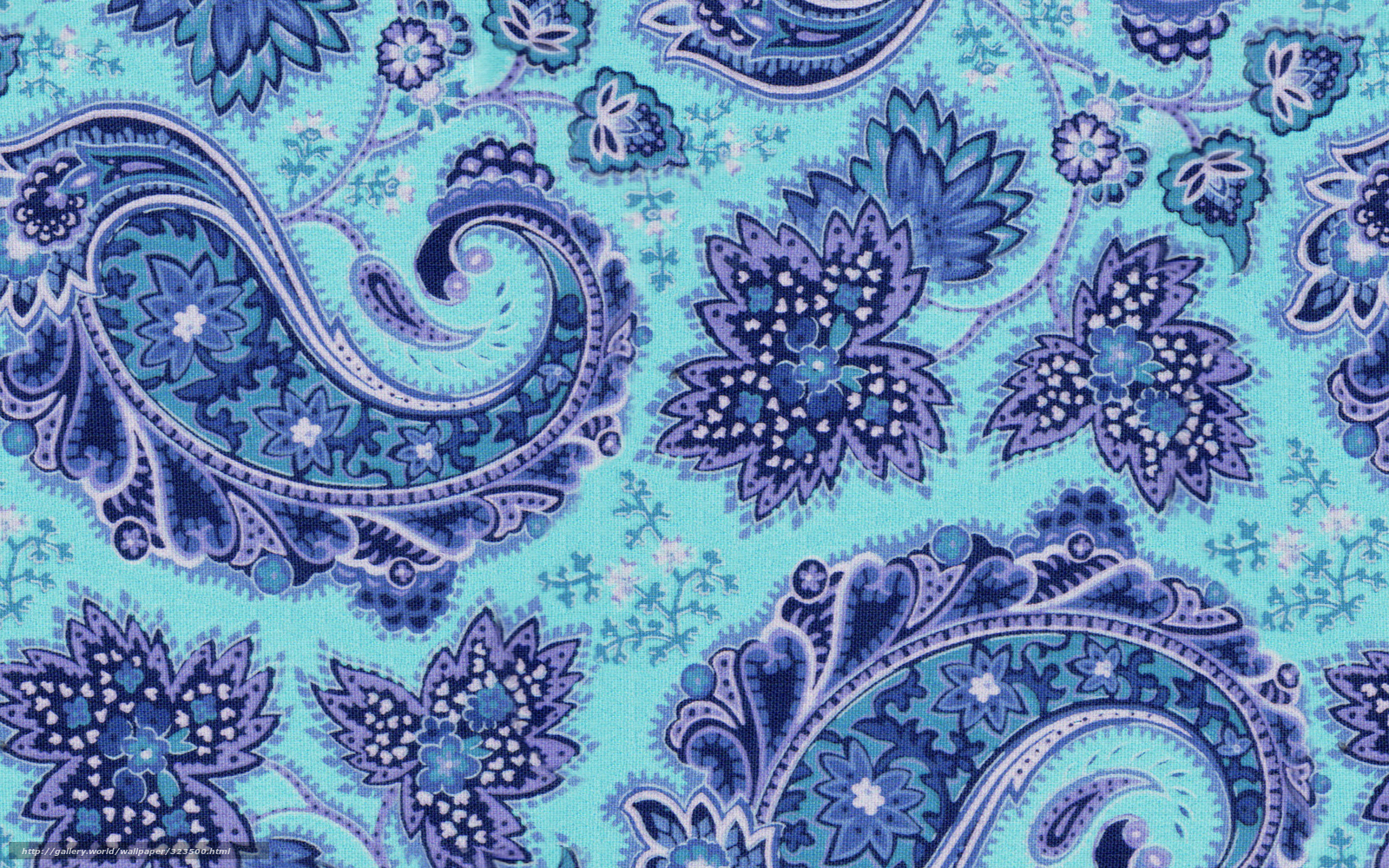 Wallpaper Blue Background Indian Pattern Desktop