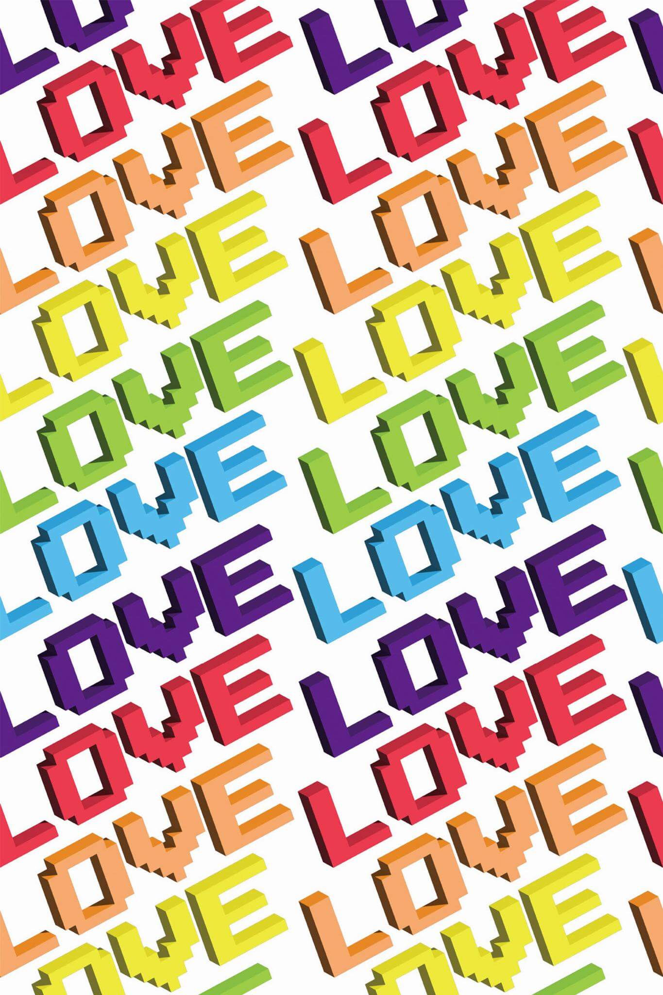 Love Is Peel And Stick Wallpaper Or Non