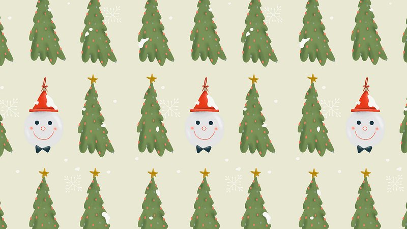 Cute Snow Desktop Wallpaper Image