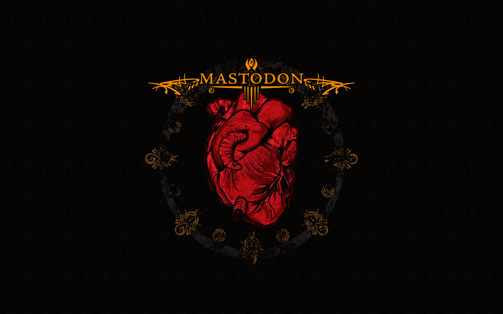 Heart Of Mastodon Original Image I Believe Is From Ang By