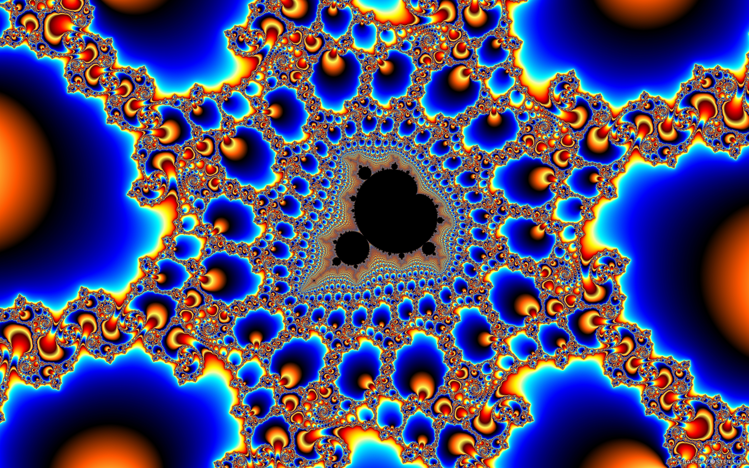 The Outline Fractal Image By Fractalwizz Wallpaper