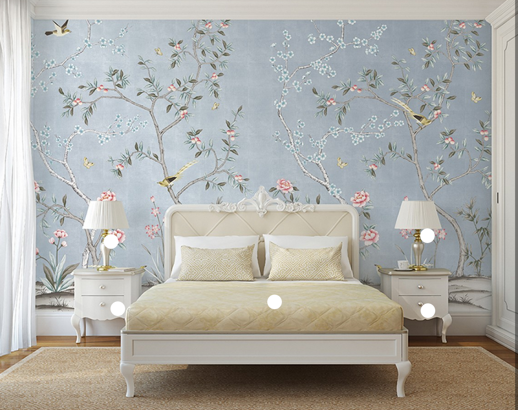 Free download Affordable hand painted chinoiserie wallpaper panels from