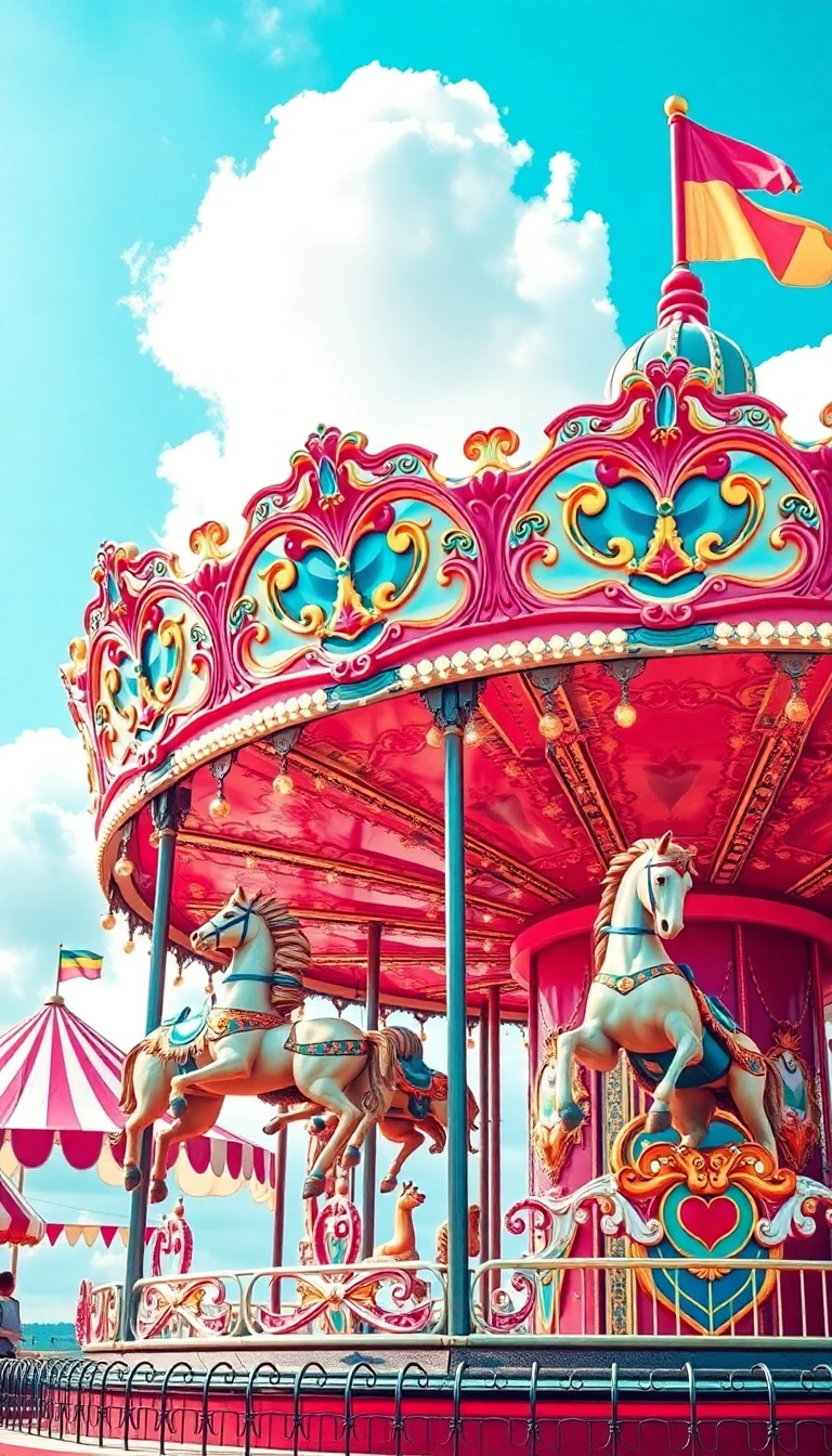 Merry Go Round Wallpaper