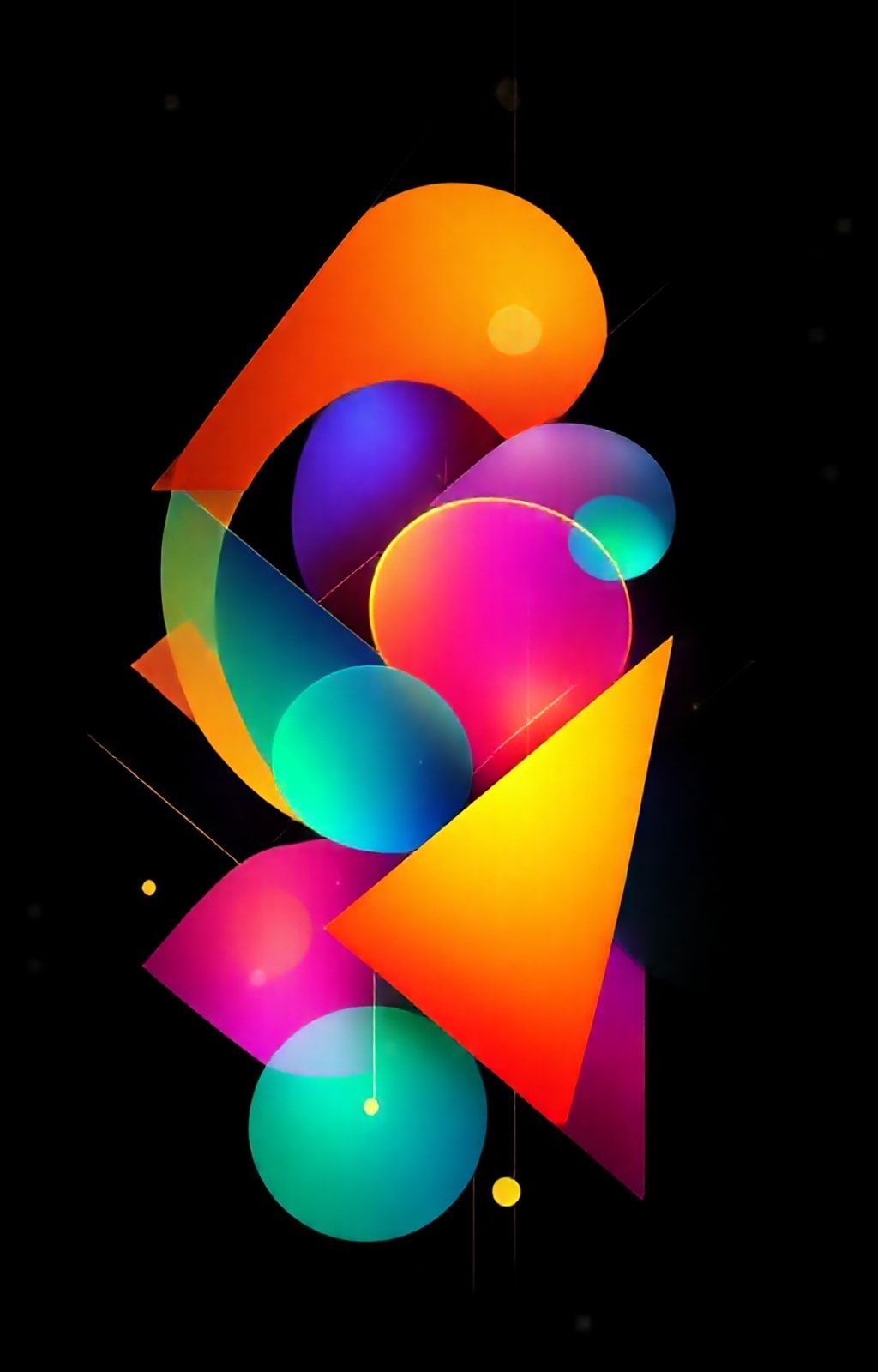 Cool Black Background Wallpaper
