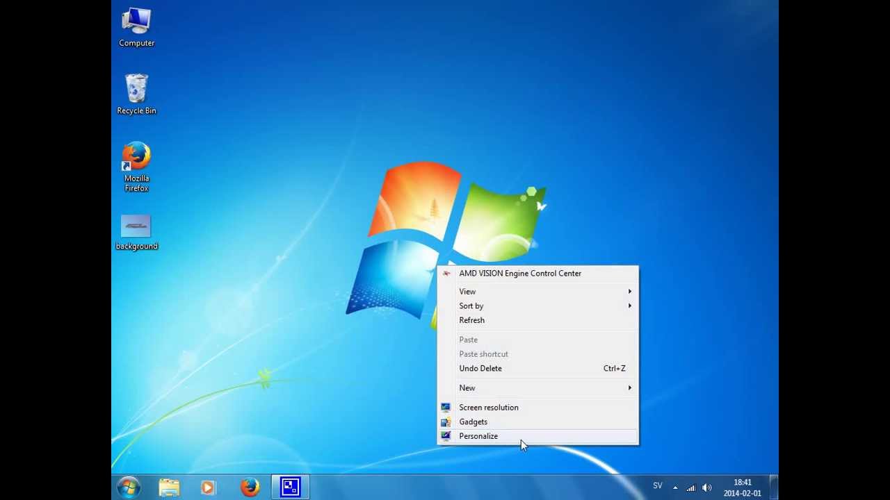 Free download How to change desktop background wallpaper Windows 7