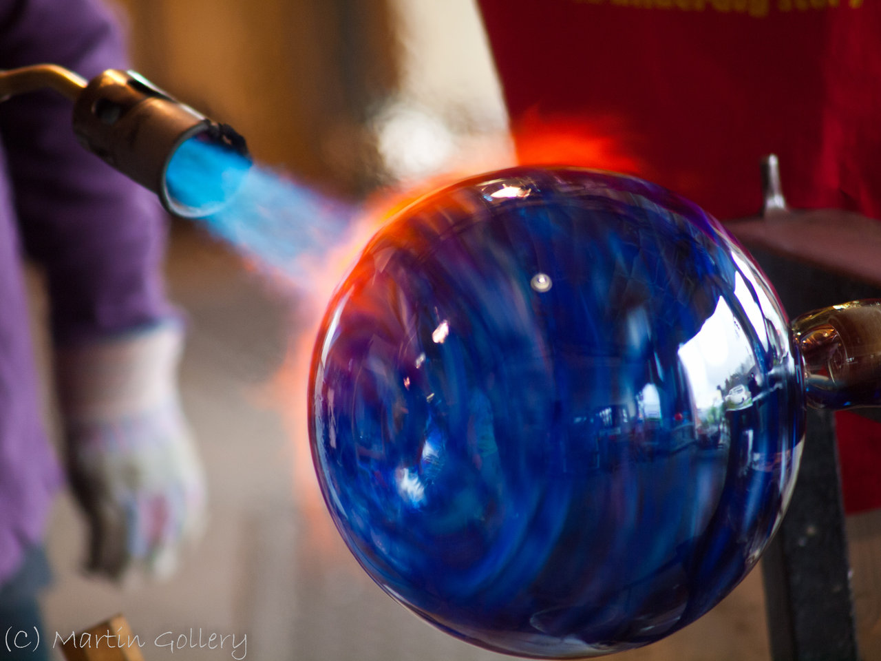 Glass Blowing By Martingollery