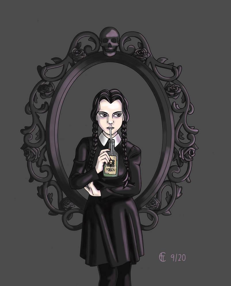 Wednesday Addams By Sprinqgueen