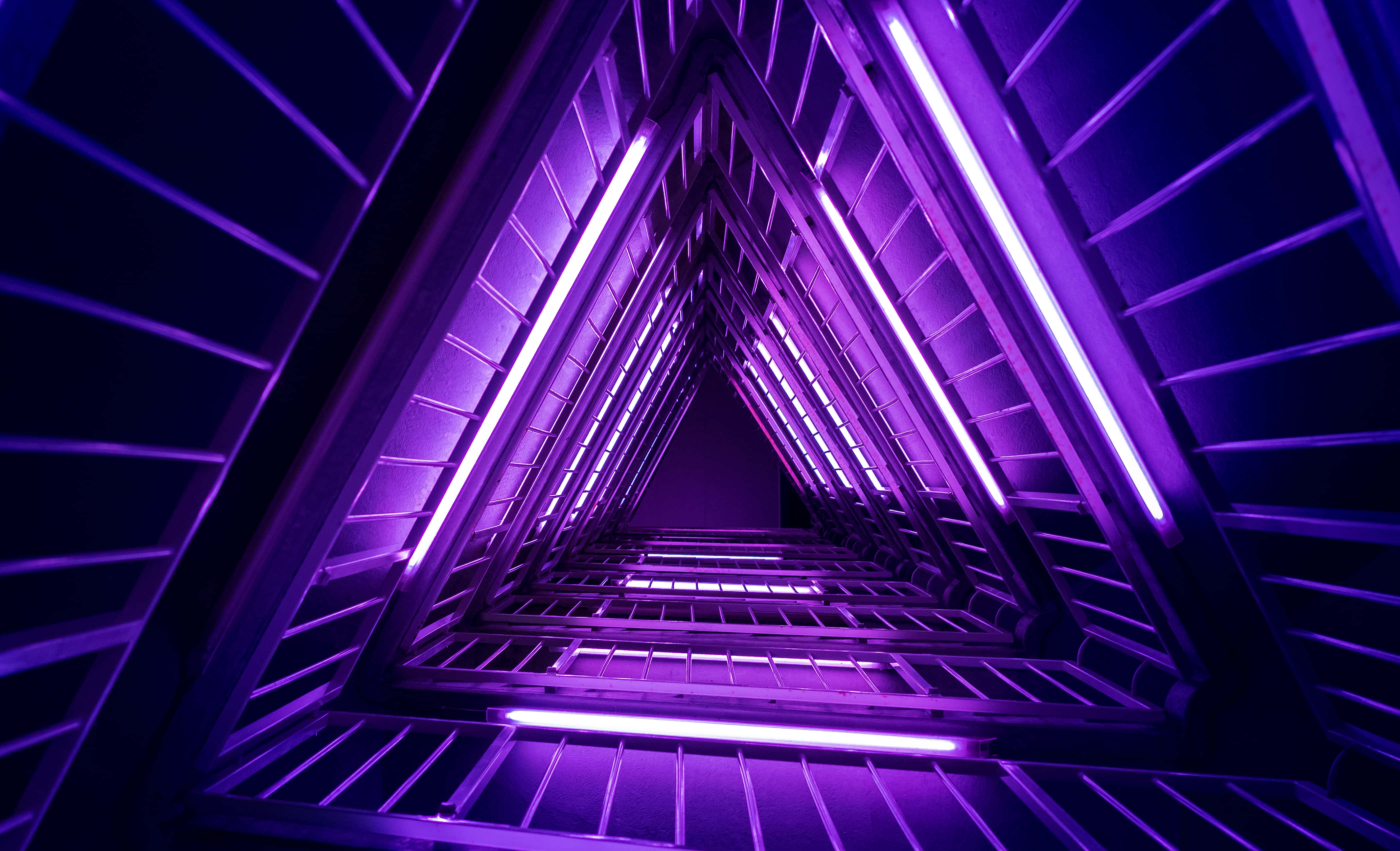 Blue And Pink Aesthetic Neon X Wallpaper