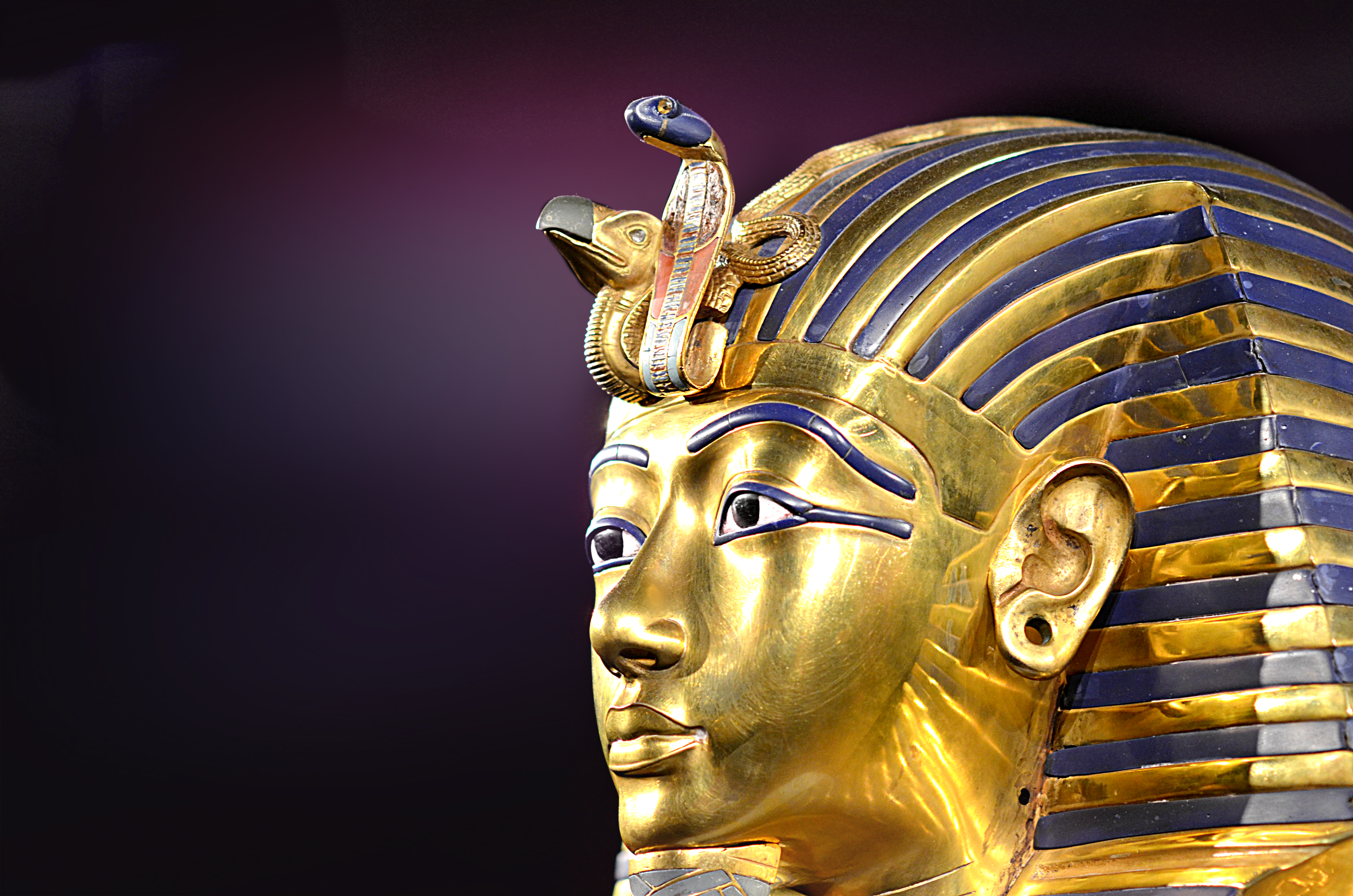 Wallpaper Tutankhamun Pharaoh Ancient Egypt Mask