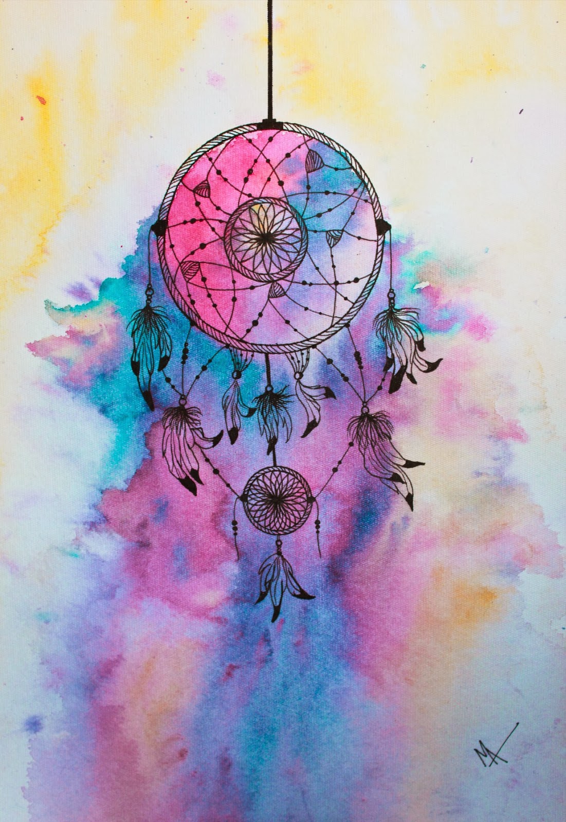 Colors Of Dream Catchers Makramee Mond Wandbehang Catchers 
