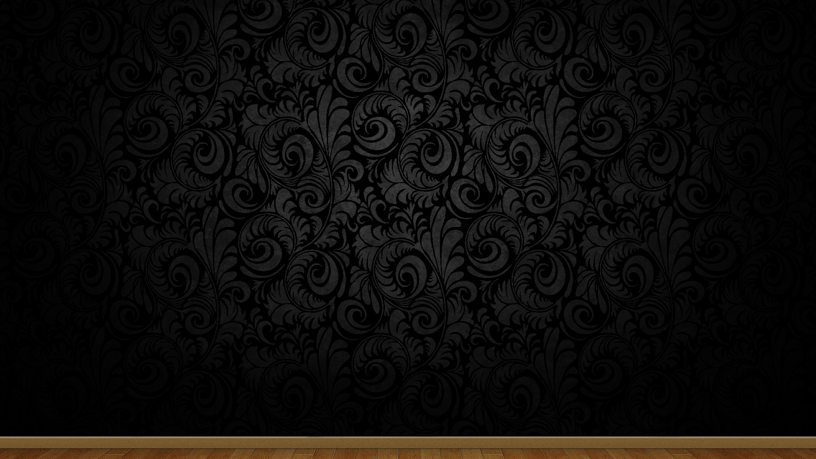 Free download Fondo de Pantalla Abstracto Flores estampadas de color negro  [1600x900] for your Desktop, Mobile & Tablet | Explore 46+ Black and Silver  Wallpaper Designs | Black and Silver Metallic Wallpaper,