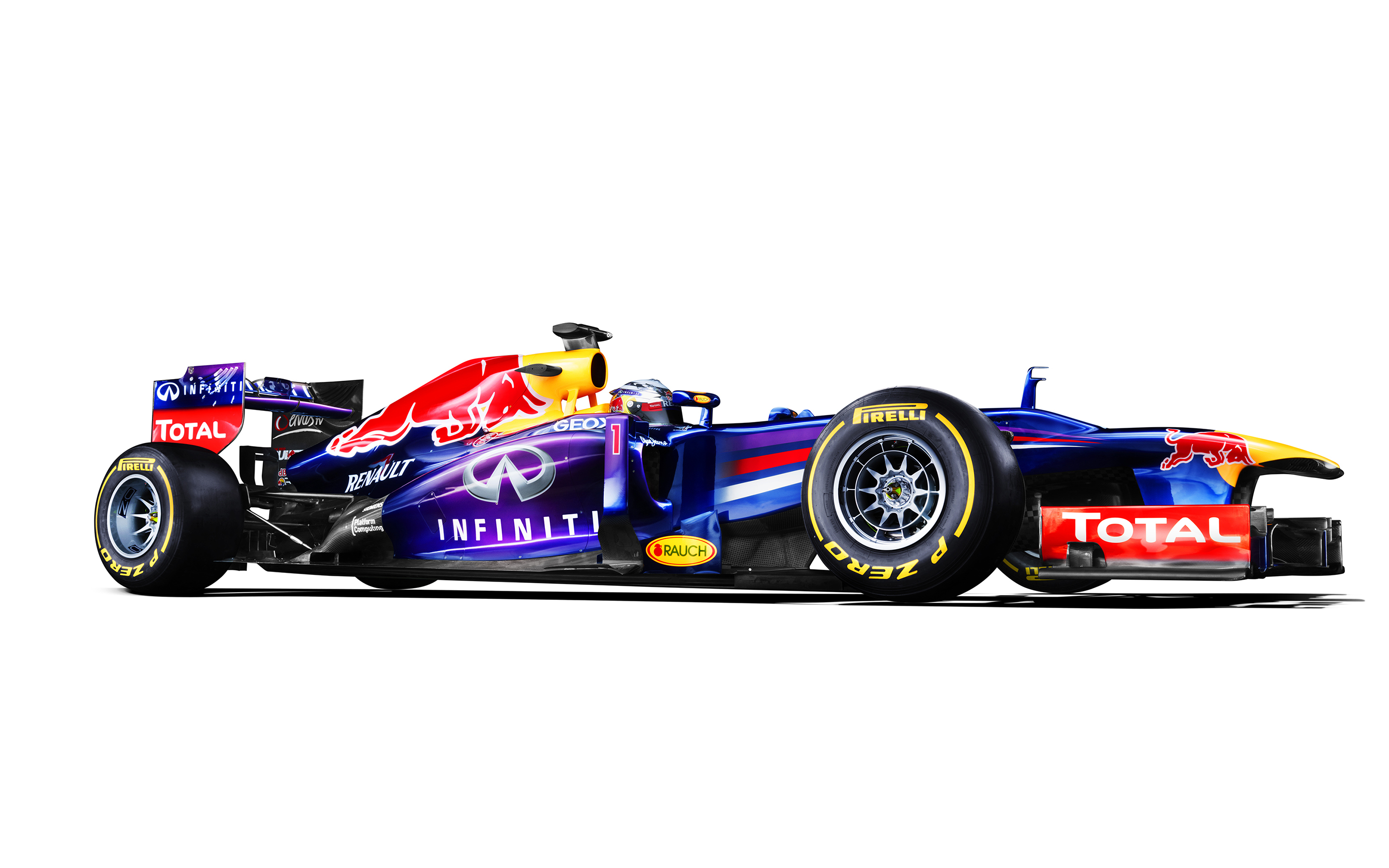 Race Car Formula One F1 White Red Bull Wallpaper