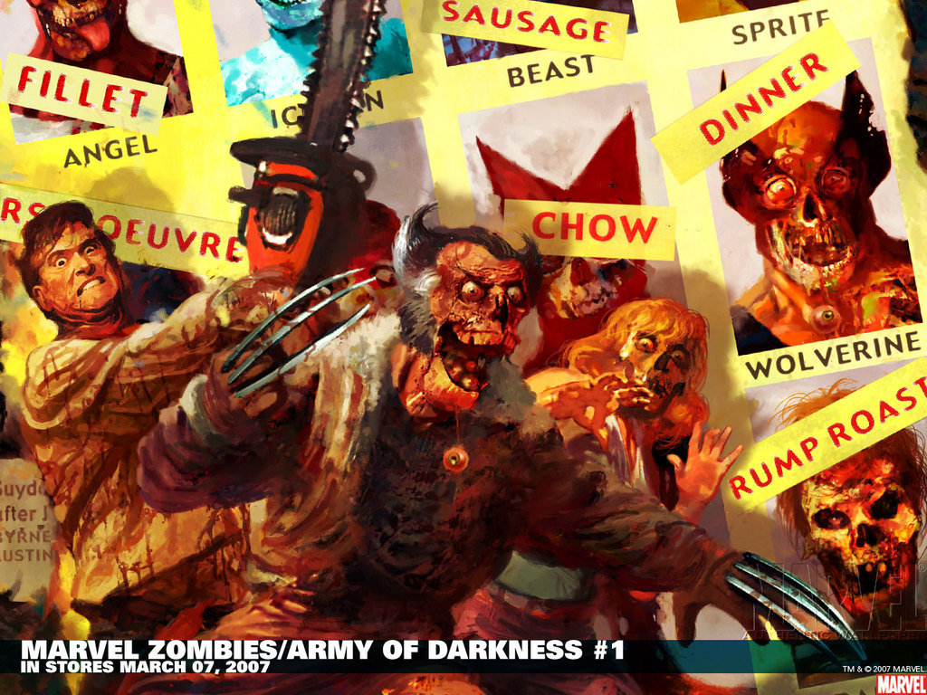 Marvel Zombies Army Of Darkness Wallpaper Jxhy Pixel