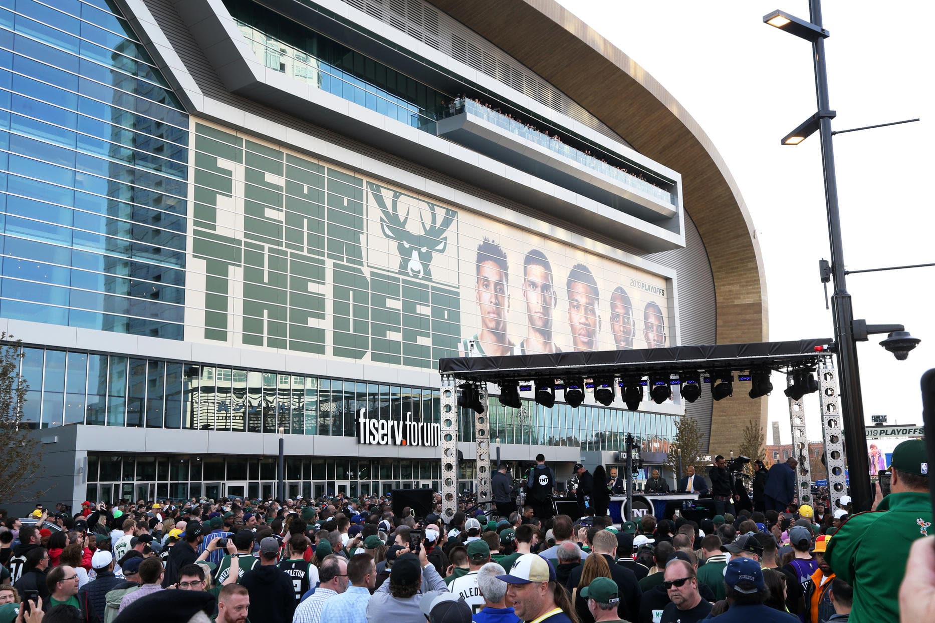Inside The Nba Live From Deer District At Fiserv Forum