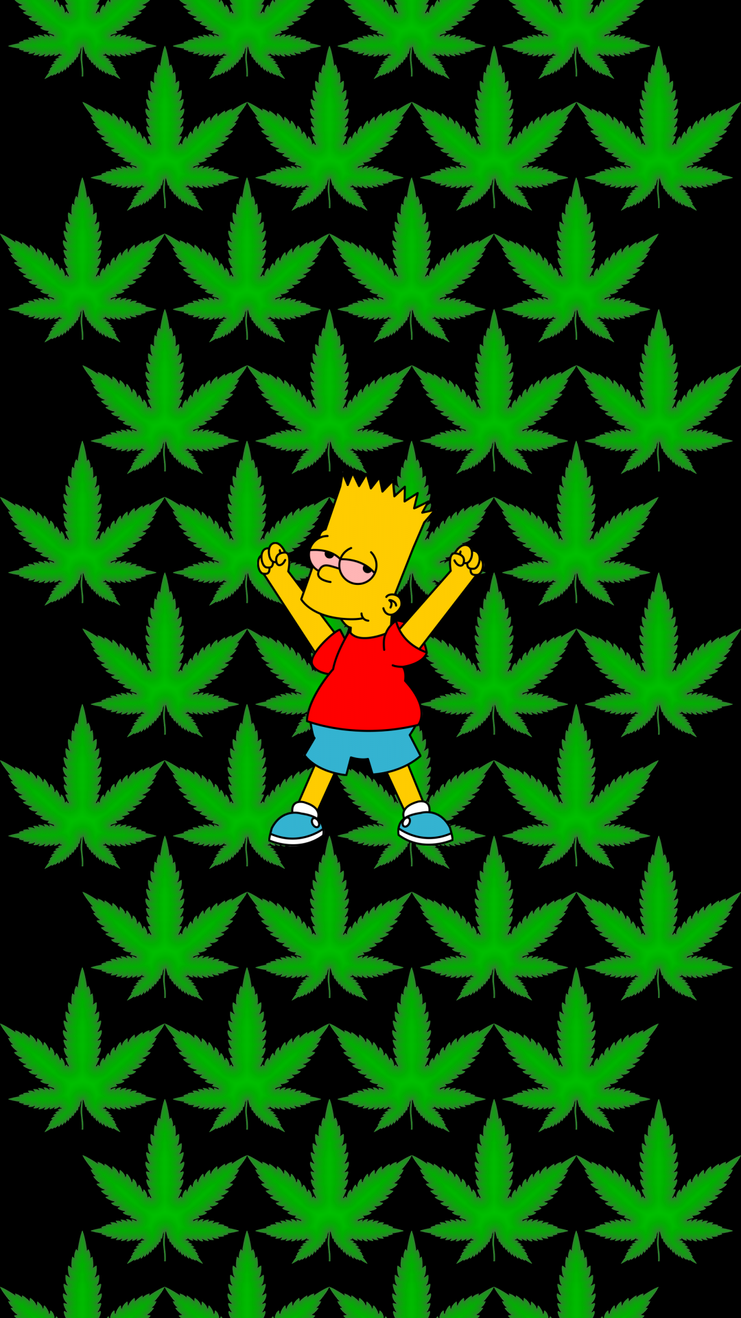Weed Wallpaper Simpson iPhone Video