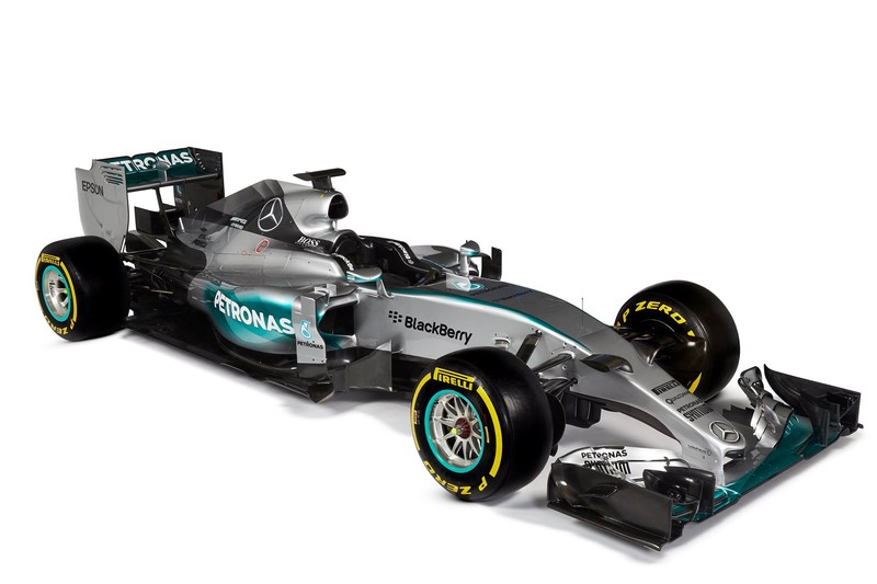 MERCEDES AMG PETRONAS Formula One Team unveils the new F1 W06 Hybrid