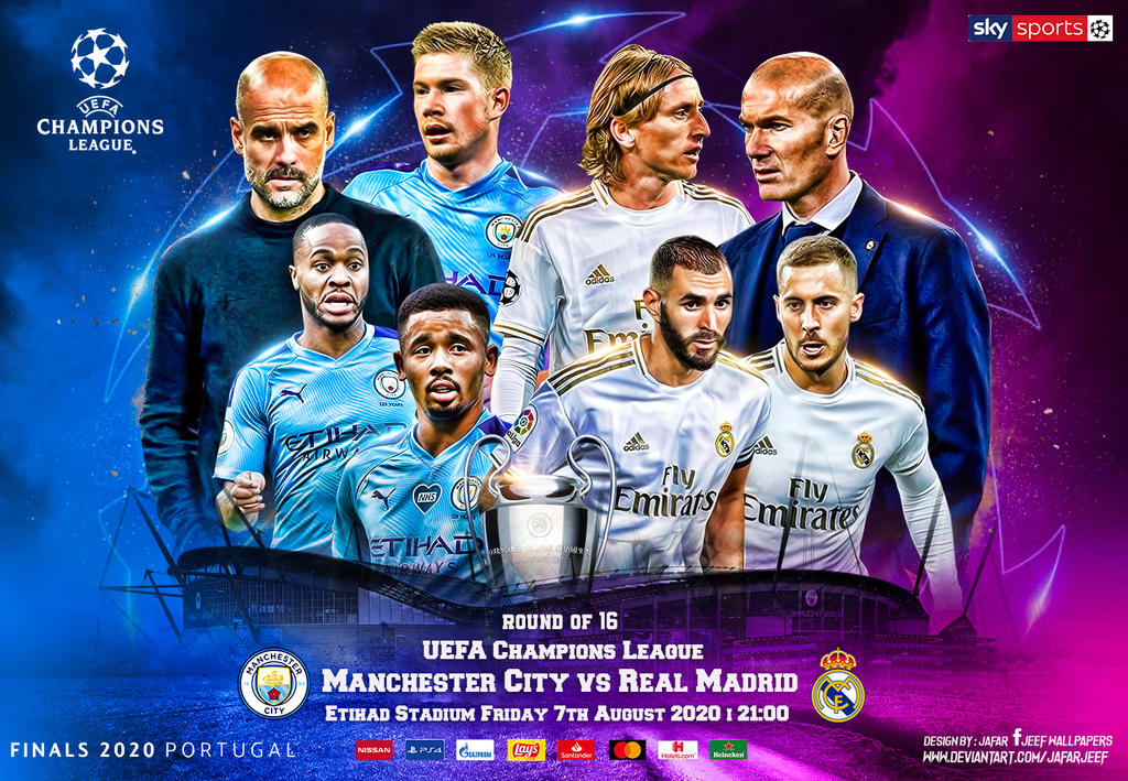 Manchester City Real Madrid By Jafarjeef