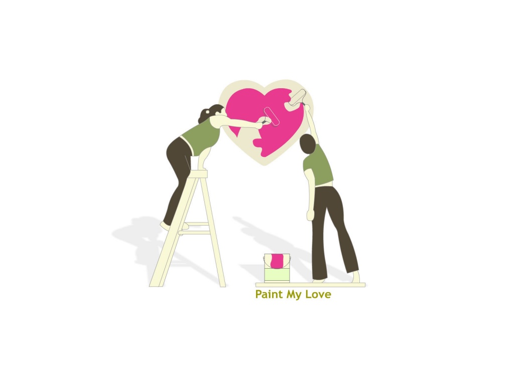 Paint My Love Desktop Pc And Mac Wallpaper
