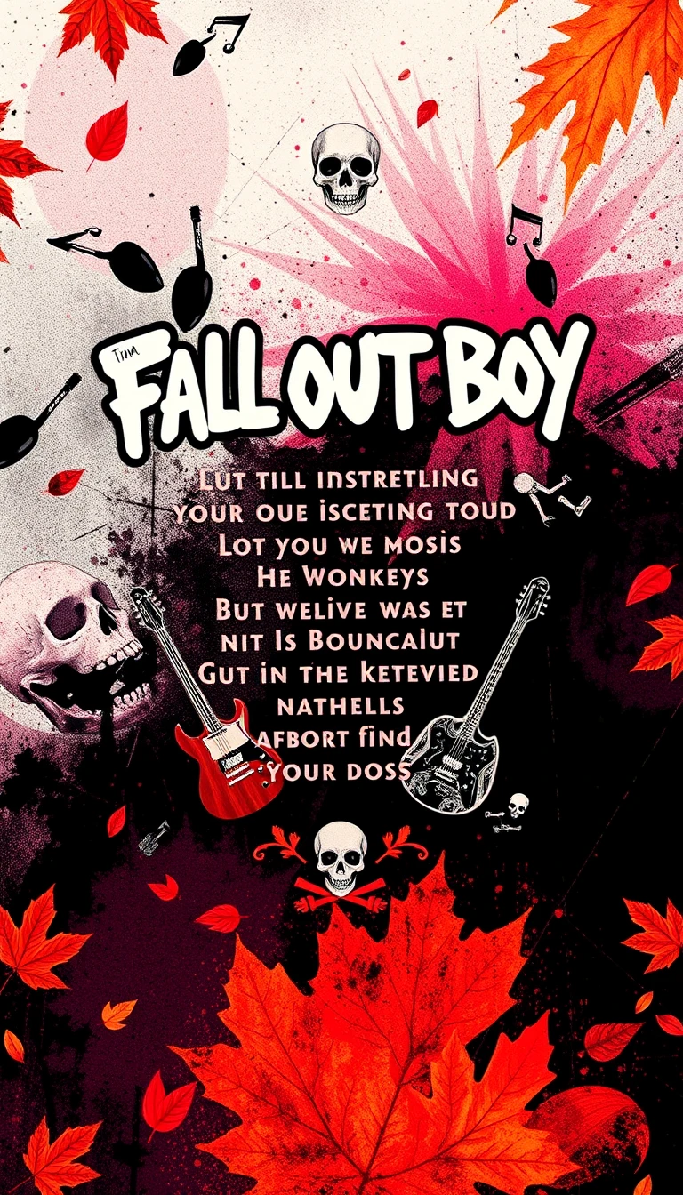 Fall Out Boy Phone Wallpaper