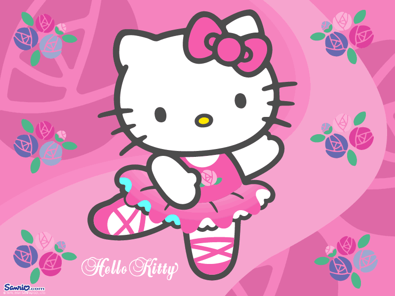 hello kitty pictures that move
