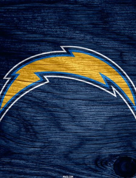San Diego Chargers Blue Weathered Wood Wallpaper for Phones and